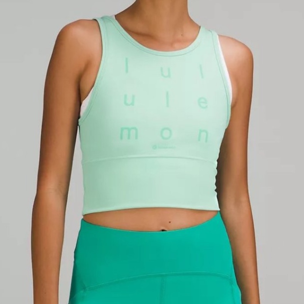 Lululemon Power Pivot Everlux Tank Top - Wild Mint